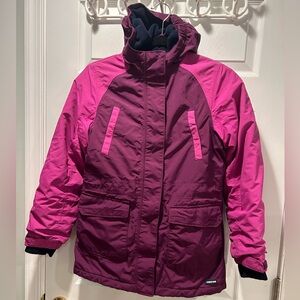 Lands End Squall Parka, Girls, Size L, 14, EUC